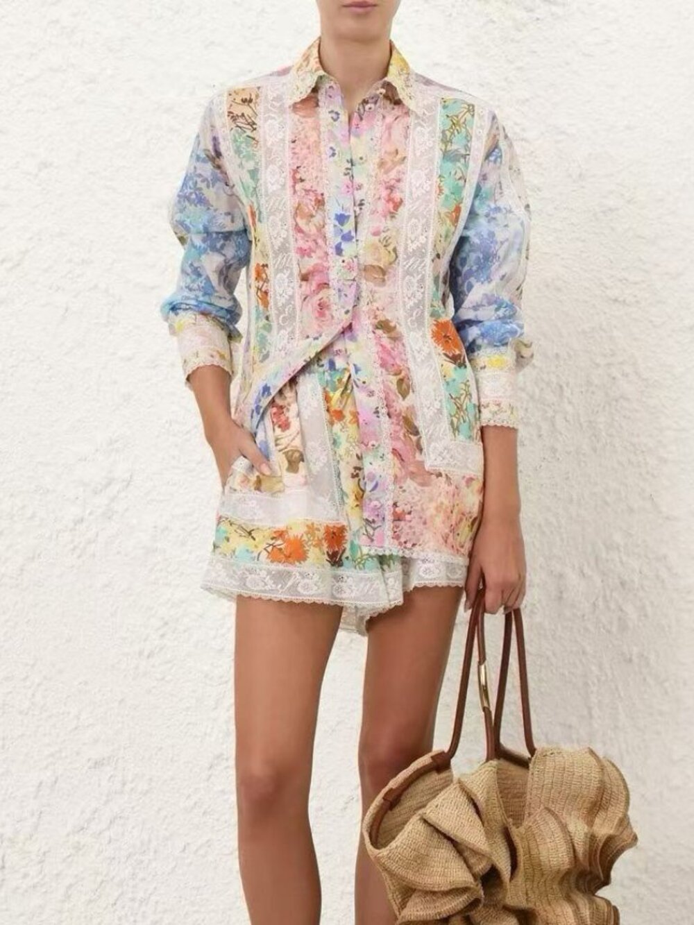 Zimmerman Lucky Plunge Mini Dress